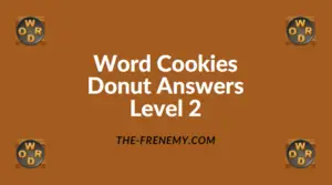 Word Cookies Donut Level 2 Answers