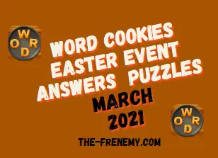Word Cookies Easter Event March 2021 Answers Puzzle