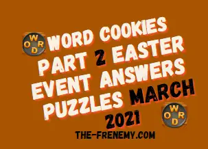 Word Cookies Easter Event Part 2 March 2021 Answers Puzzle