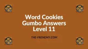 Word Cookies Gumbo Level 11 Answers