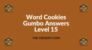 Word Cookies Gumbo Level 15 Answers