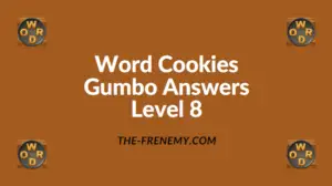 Word Cookies Gumbo Level 8 Answers