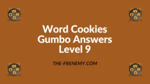 Word Cookies Gumbo Level 9 Answers