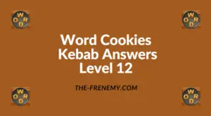 Word Cookies Kebab Level 12 Answers