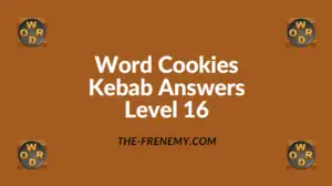 Word Cookies Kebab Level 16 Answers