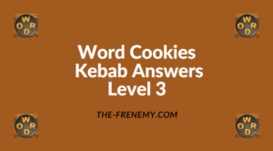 Word Cookies Kebab Level 3 Answers