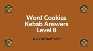 Word Cookies Kebab Level 8 Answers
