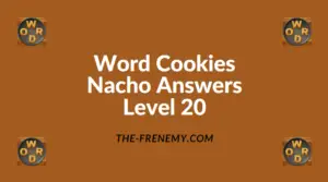 Word Cookies Nacho Level 20 Answers