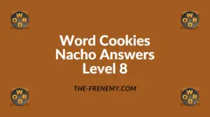 Word Cookies Nacho Level 8 Answers