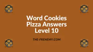 Word Cookies Pizza Level 10 Answers