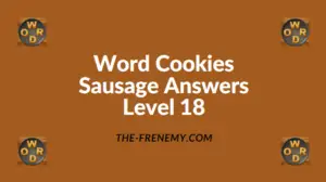 Word Cookies Sausage Level 18 Answers