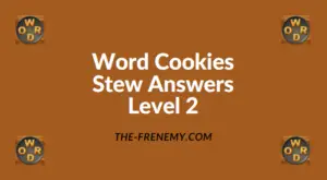 Word Cookies Stew Level 2 Answers