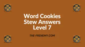 Word Cookies Stew Level 7 Answers