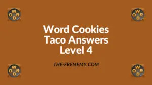 Word Cookies Taco Level 4 Answers
