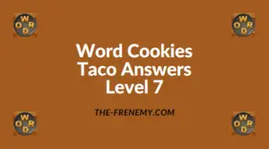Word Cookies Taco Level 7 Answers