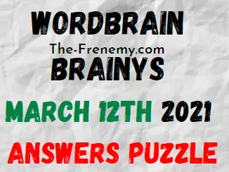 Wordbrain Brainys March 12 2021 Answers