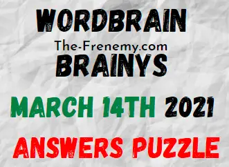 Wordbrain Brainys March 14 2021 Answers