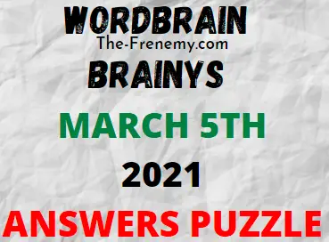Wordbrain Brainys March 5 2021 Answers
