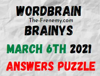 Wordbrain Brainys March 6 2021 Answers