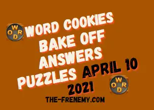 Word Cookies Bake Off April 10 2021 Answers