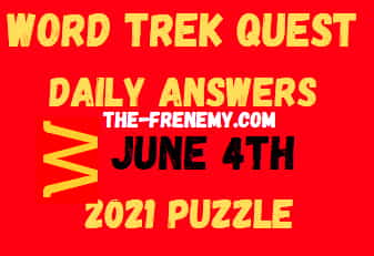 Word Trek Quest June 4 2021 Answers
