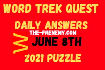 Word Trek Quest June 8 2021 Answers