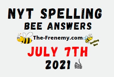 Nyt Spelling Bee Daily July 7 2021 Answers