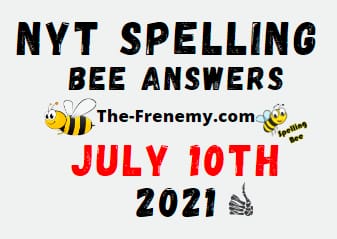 Nyt Spelling Bee July 10 2021 Answers Puzzle