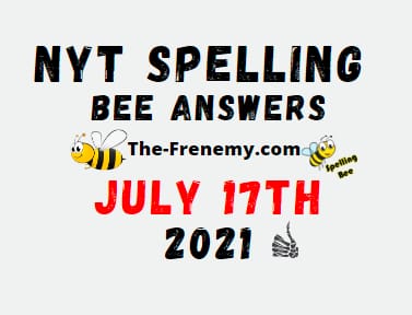 Nyt Spelling Bee July 17 2021 Answers Puzzle