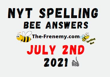 Nyt Spelling Bee July 2 2021 Answers Puzzle