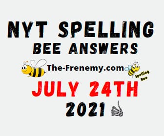 Nyt Spelling Bee July 24 2021 Answers Puzzle