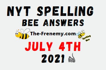 Nyt Spelling Bee July 4 2021 Answers Puzzle