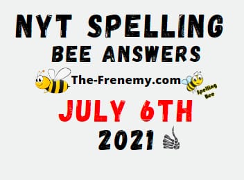 Nyt Spelling Bee July 6 2021 Answers Puzzle