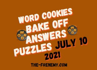 Word Cookies Bake Off July 10 2021 Answers Puzzle