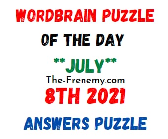 Wordbrain Puzzle of the Day July 8 2021 Answers