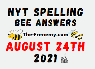 Nyt Spelling Bee Daily August 24 2021 Answers Puzzle