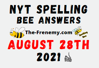 Nyt Spelling Bee Daily August 28 2021 Answers Puzzle