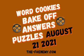 Word Cookies Bake Off August 21 2021 Answers Puzzle