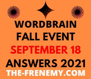 Wordbrain Fall Event September 18 2021 Answers Puzzle