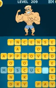 Words Crush Level 209 Answers Puzzle