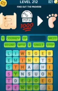 Words Crush Level 212 Answers Puzzle