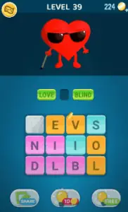 Words Crush Level 39 Answers Puzzle