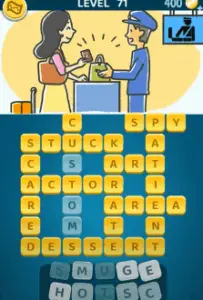 Words Crush Level 71 Answers Puzzle
