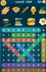 Words Crush Level 92 Answers Puzzle