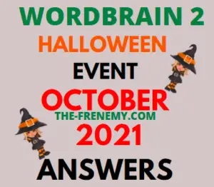 Wordbrain 2 Halloween Event October 2021 Answers Puzzle