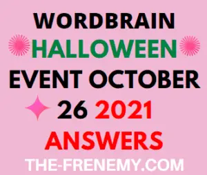 Wordbrain Halloween Event October 26 2021 Answers Puzzle