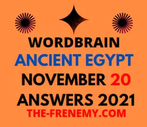 Wordbrain Ancient Egypt Event November 20 2021 Answers Puzzle