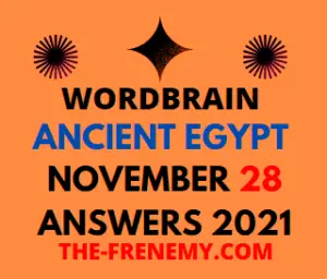 Wordbrain Ancient Egypt Event November 28 2021 Answers Puzzle
