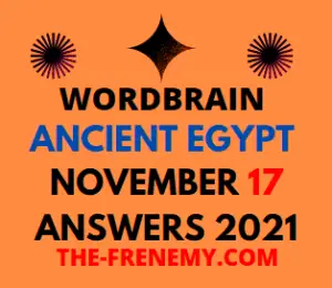 Wordbrain Ancient Egypt November 17 2021 Answers Puzzle