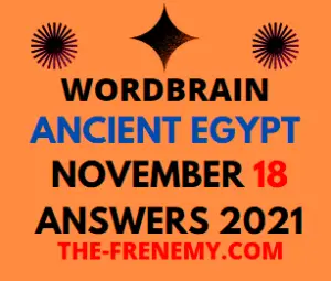 Wordbrain Ancient Egypt November 18 2021 Answers Puzzle